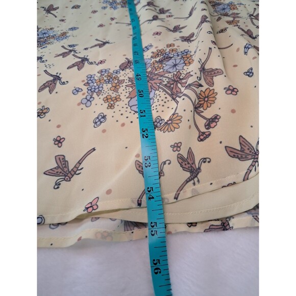 ModCloth You're Flowing Places Maxi Dress $129 Yellow Floral Lined Size 0 NWT - Picture 10 of 12